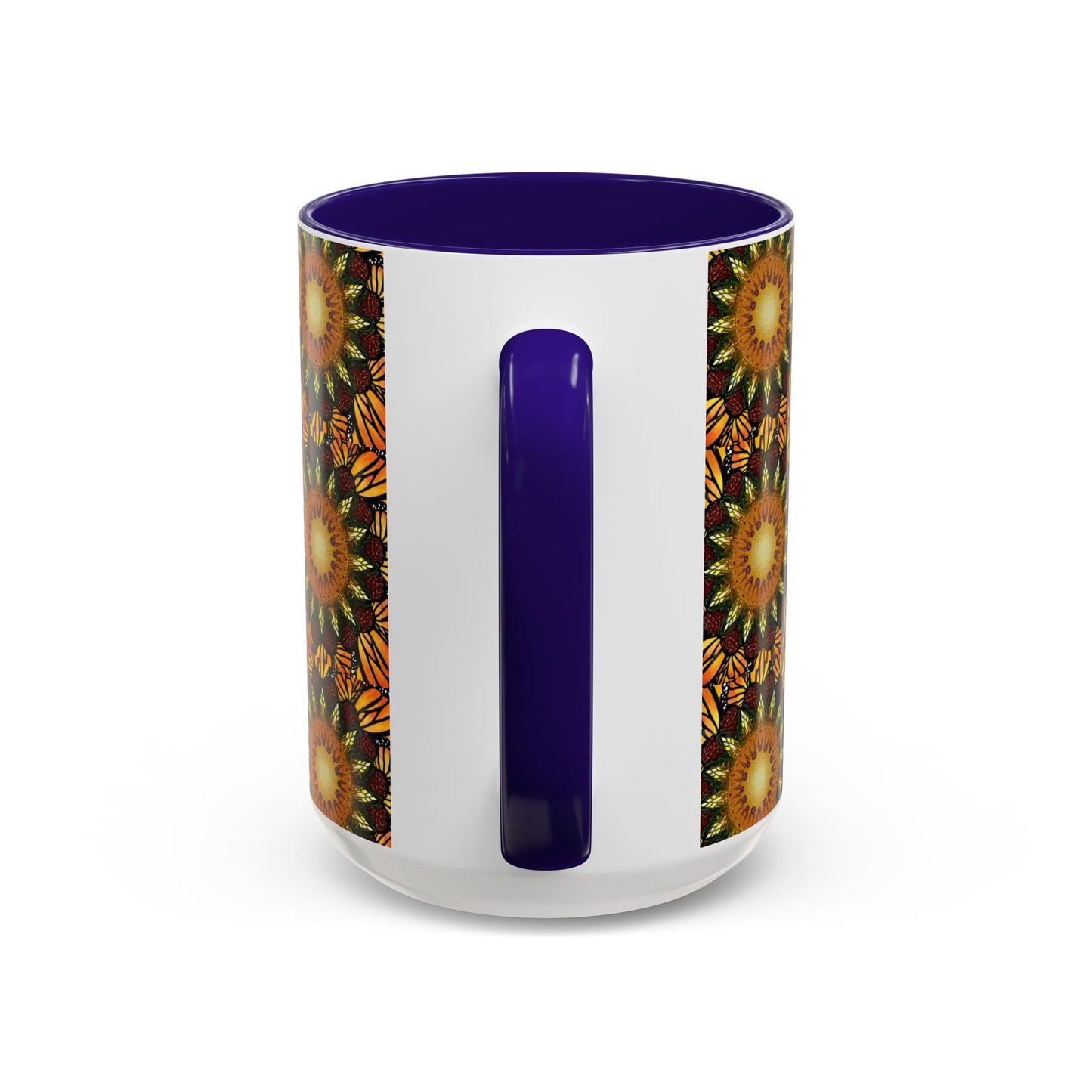 Pacio, Adam - Monarch Butterfly Mandala - Colorful Accent Mugs