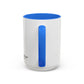 AdamPacio.com - White Logo - Colorful Accent Mugs
