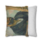 Cézanne, Paul - Portrait of the Artist with a Palette (1890) - Suede Square Pillowcase