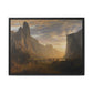 Bierstadt, Albert - Looking Down Yosemite Valley (1865) - Matte Canvas, Framed