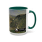 Cézanne, Paul - The House of the Hanged Man, Auvers-sur-Oise (1874) - Colorful Accent Mugs