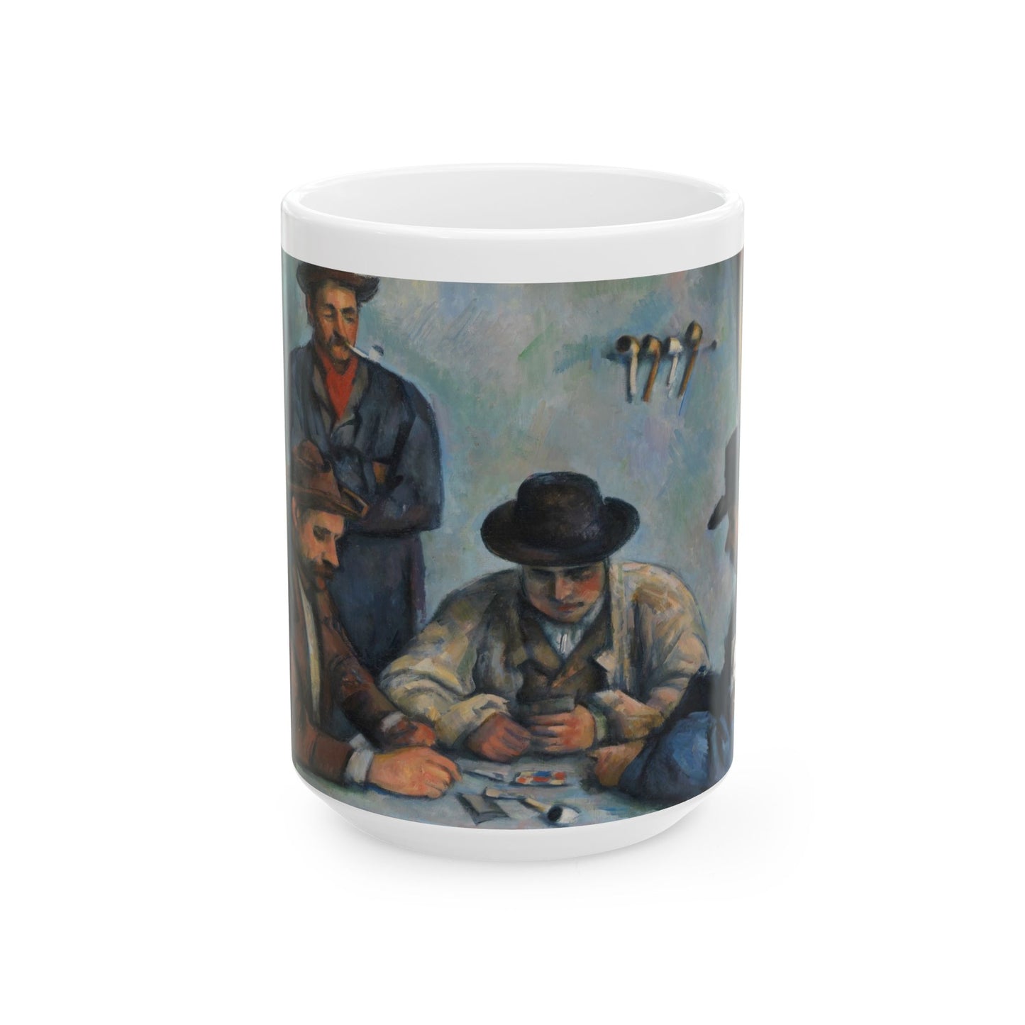 Cézanne, Paul - The Card Players (1892) - Ceramic Mug