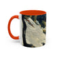 Cézanne, Paul - A Modern Olympia (1874) - Colorful Accent Mugs