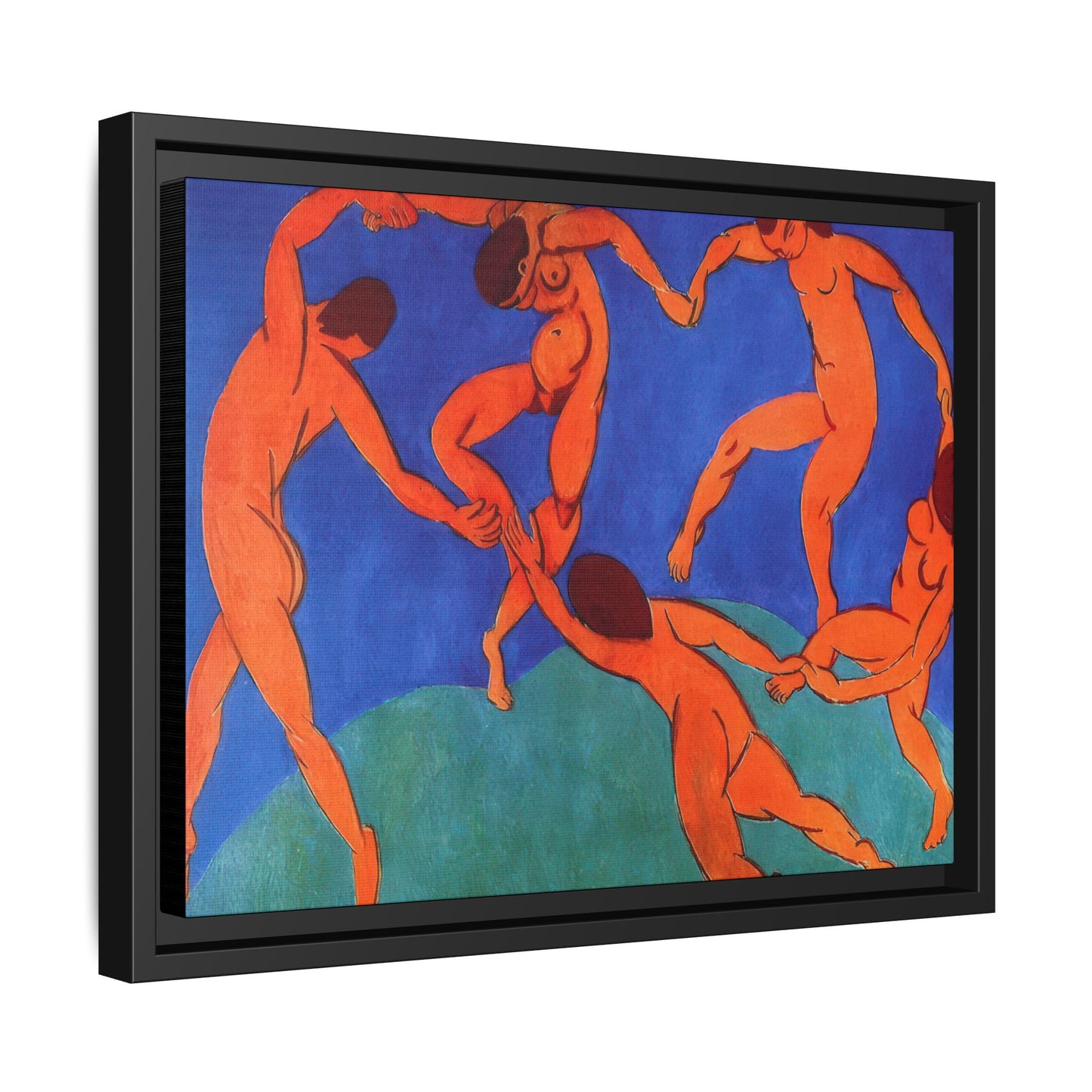 Matisse, Henri - Dance (II) (1910) - Matte Canvas, Framed