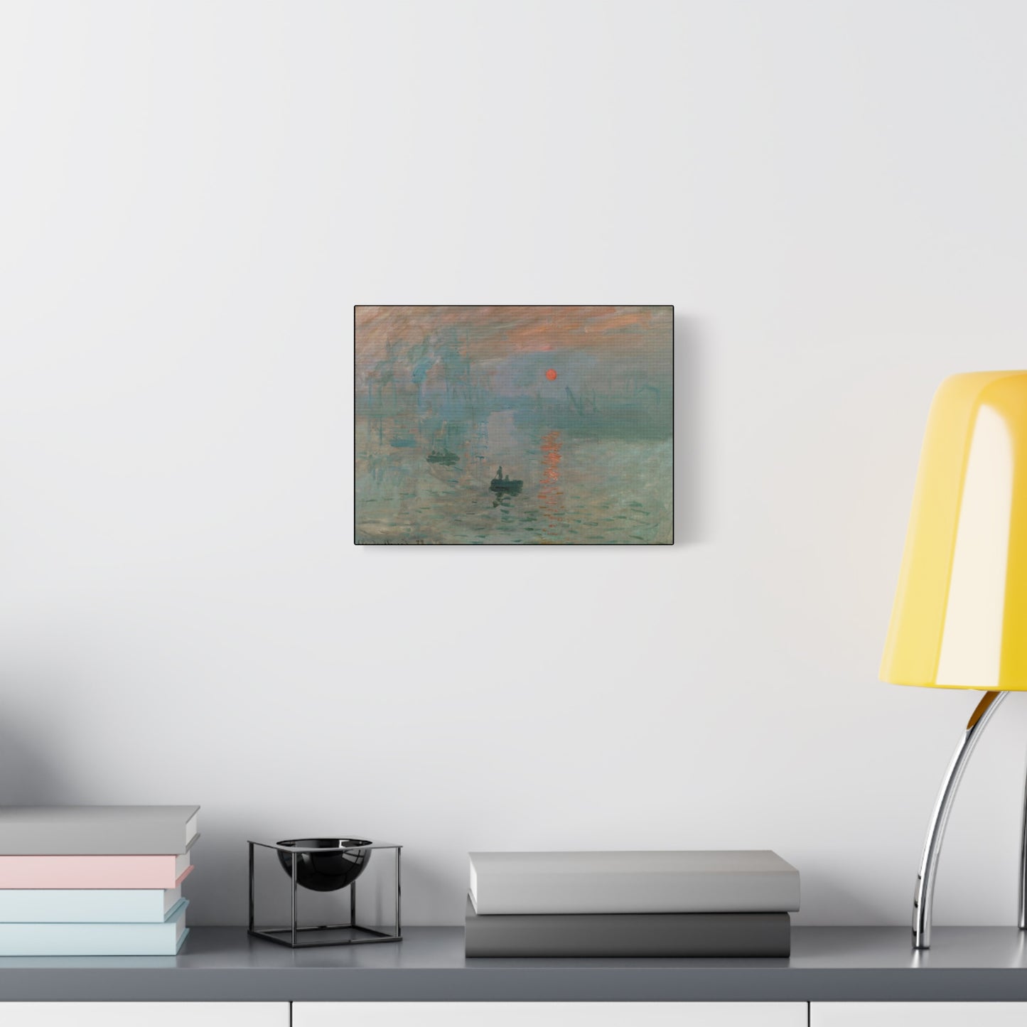 Monet, Claude - Impression, Sunrise (1872) - Canvas Block, unframed