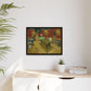 Van Gogh, Vincent - The Night Cafe (1888) - Matte Canvas, Framed