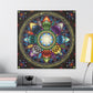 Mystic Jewel Mandala - Canvas Block