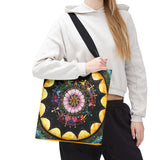 Obsidian Grandmothers Mandala - Tote Bag