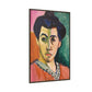 Matisse, Henri - The Green Stripe (1905) - Matte Canvas, Framed