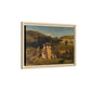 Courbet, Gustave - Young Ladies of the Village (1851) - Matte Canvas, Framed