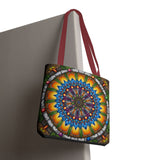 Emerald Arrows Mandala - Tote Bag