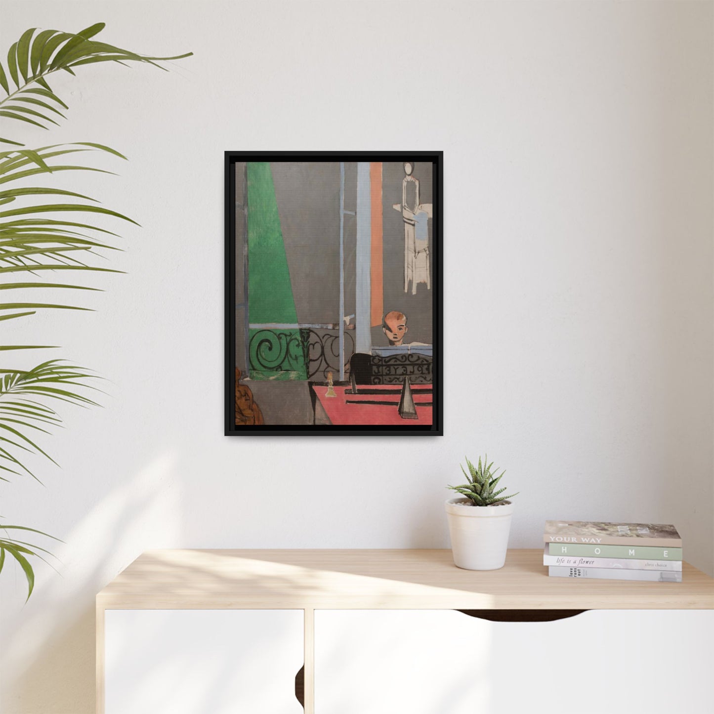 Matisse, Henri - Piano Lesson (1916) - Matte Canvas, Framed