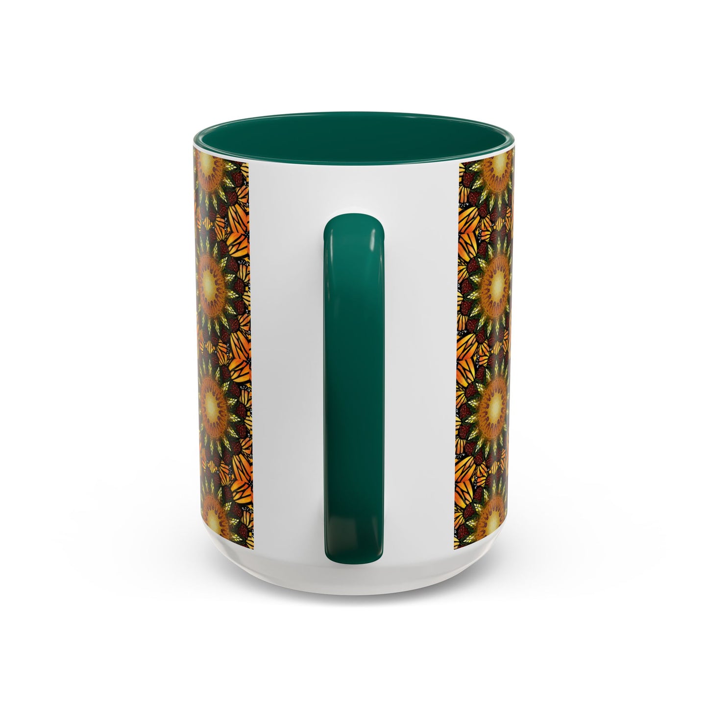Pacio, Adam - Monarch Butterfly Mandala - Colorful Accent Mugs