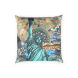 Liberty Mandala - Poly Velvet Pillow