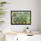 Morisot, Berthe - Eugene Manet on the Isle of Wight (1875) - Matte Canvas, Framed