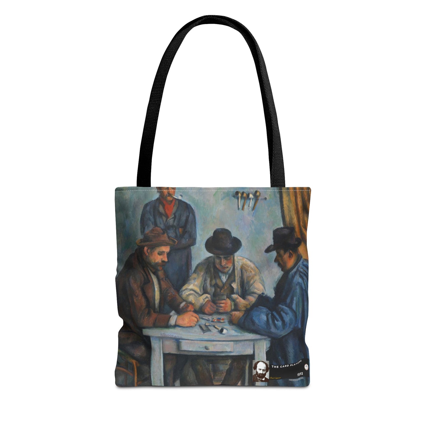 Cézanne, Paul - The Card Players (1892) - Tote Bag