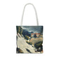 Cézanne, Paul - L’Estaque, Melting Snow (1870) - Tote Bag