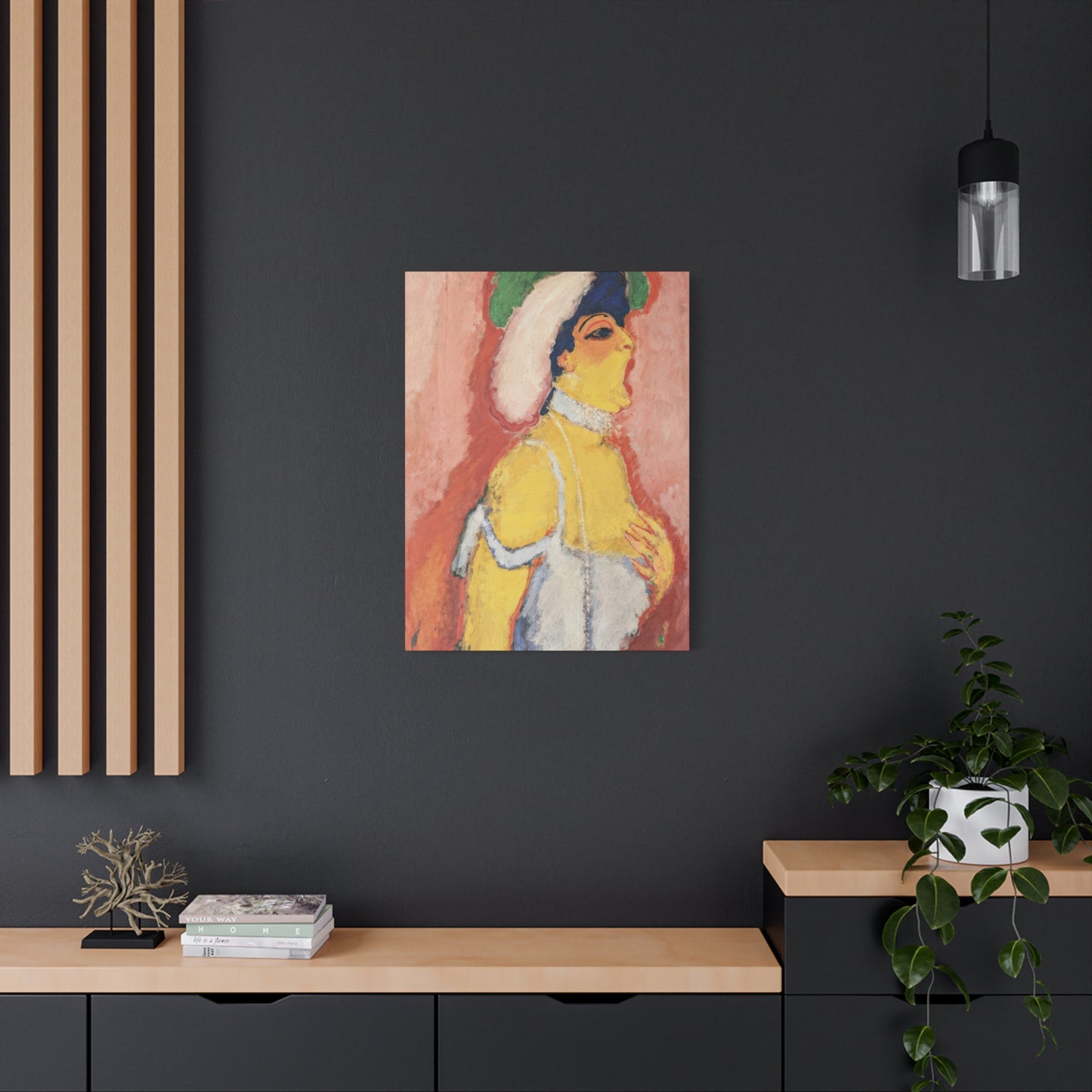 Van Dongen, Kees - Modjesko, Soprano Singer (1908) - Canvas Block, unframed