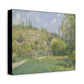 Pissarro, Camille - A Cowherd at Valhermeil, Auvers-sur-Oise (1874) - Canvas Block, unframed
