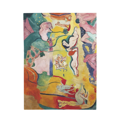 Matisse, Henri - The Joy of Life (1905) - Velveteen Plush Blanket