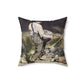 Courbet, Gustave - The Stone Breakers (1850) - Suede Square Pillow
