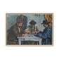 Cézanne, Paul - The Card Players (1892) - Matte Canvas, Framed
