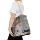 Morisot, Berthe - Woman at Her Toilette (1880) - Tote Bag