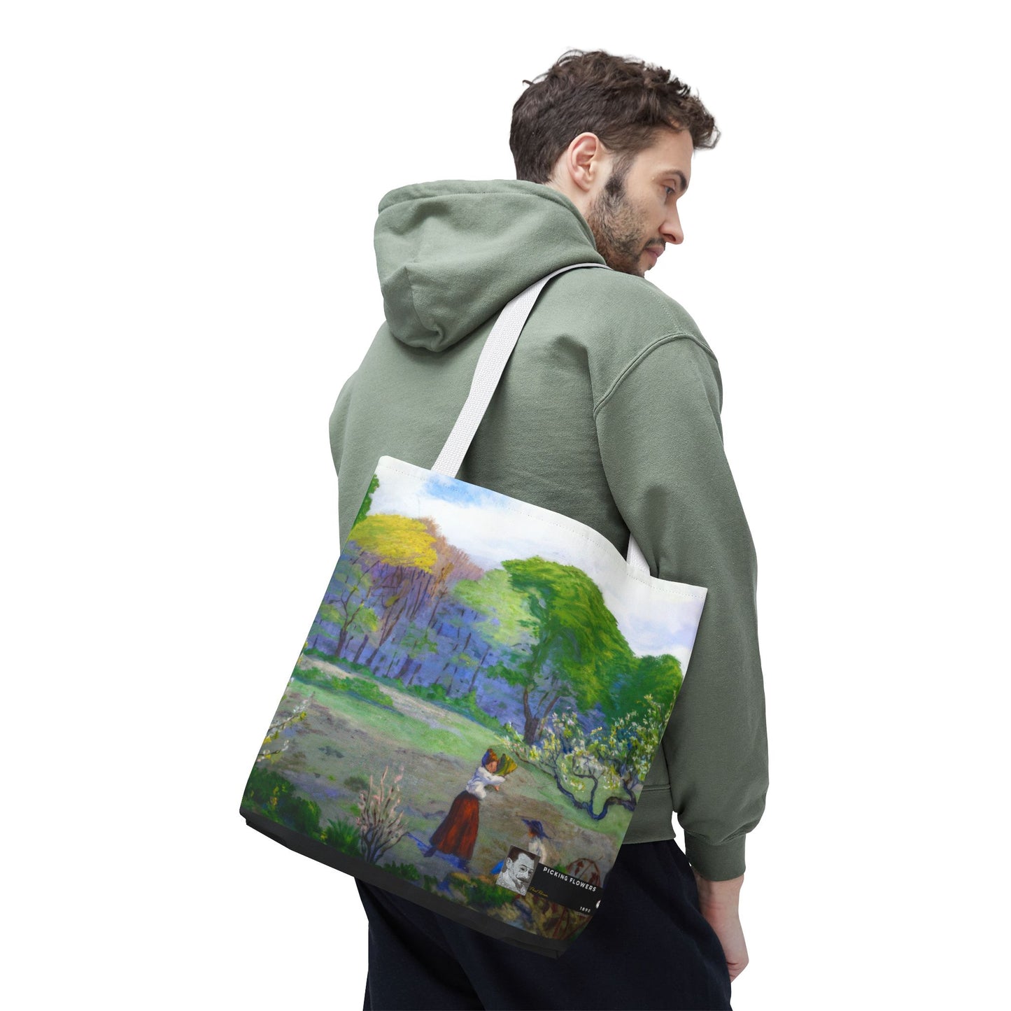 Ranson, Paul - Picking Flowers (1890) - Tote Bag