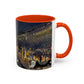 Pissarro, Camille - The Boulevard Montmartre At Night (1897) - Colorful Accent Mugs