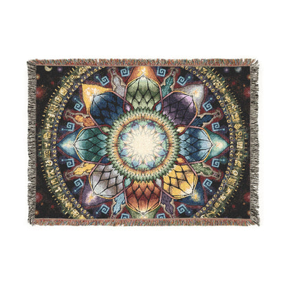 Pacio, Adam - Mystic Jewel Mandala - Woven Blanket