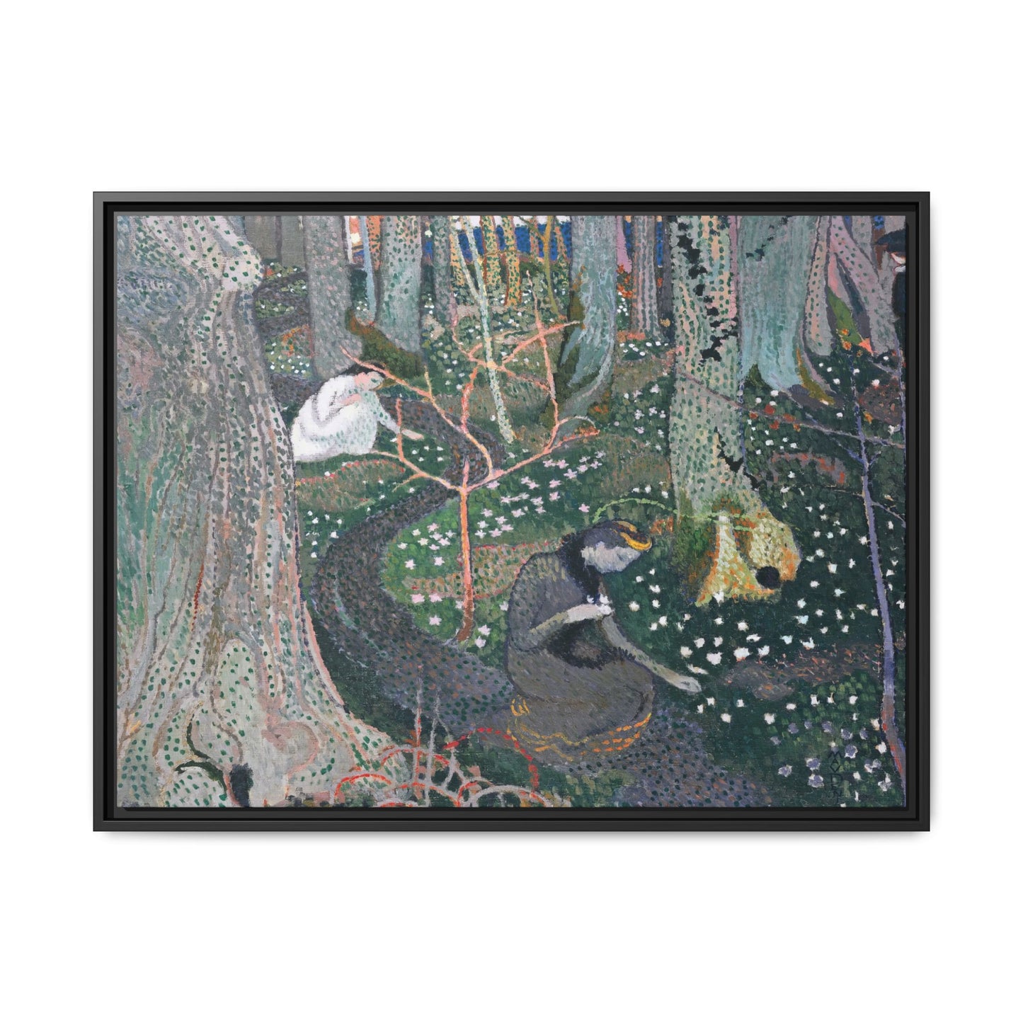 Denis, Maurice - April (1892) - Matte Canvas, Framed