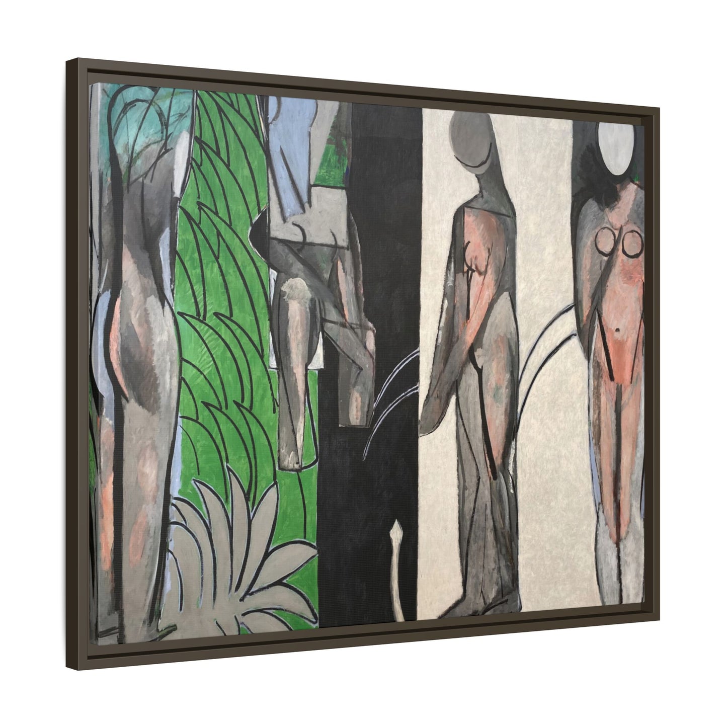 Matisse, Henri - Bathers by a River (1917) - Matte Canvas, Framed