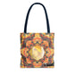 Filiger, Charles - Woman’s Head with Closed Eyes (1893) - Tote Bag