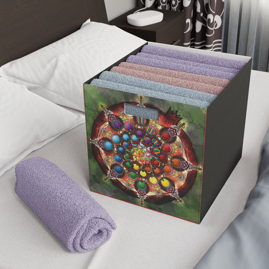 Seeds of Pride Mandala - Felt Storage Box