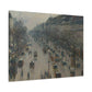 Pissarro, Camille - Boulevard Montmartre, Winter Morning (1897) - Canvas Block, unframed
