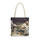 Courbet, Gustave - The Stone Breakers (1850) - Tote Bag