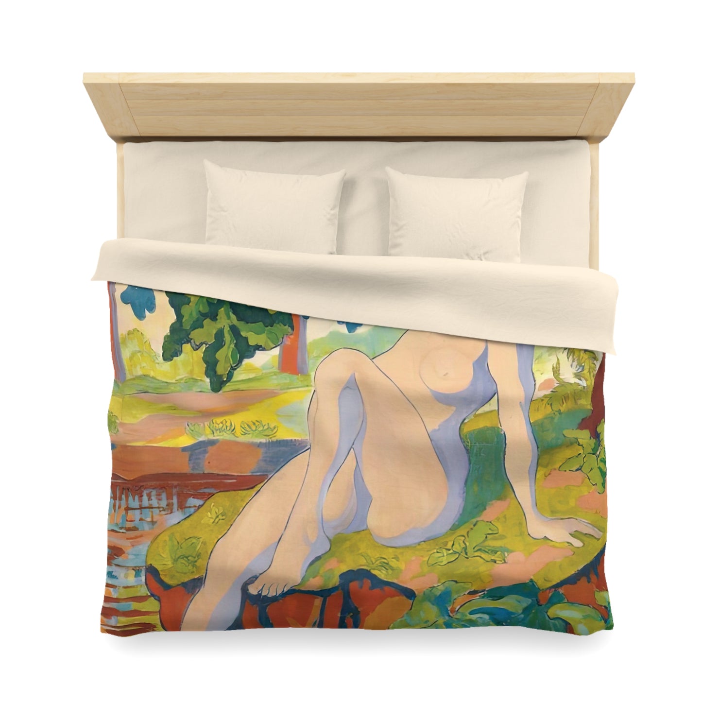 Ranson, Paul - Bather (1898) - Microfiber Duvet Cover