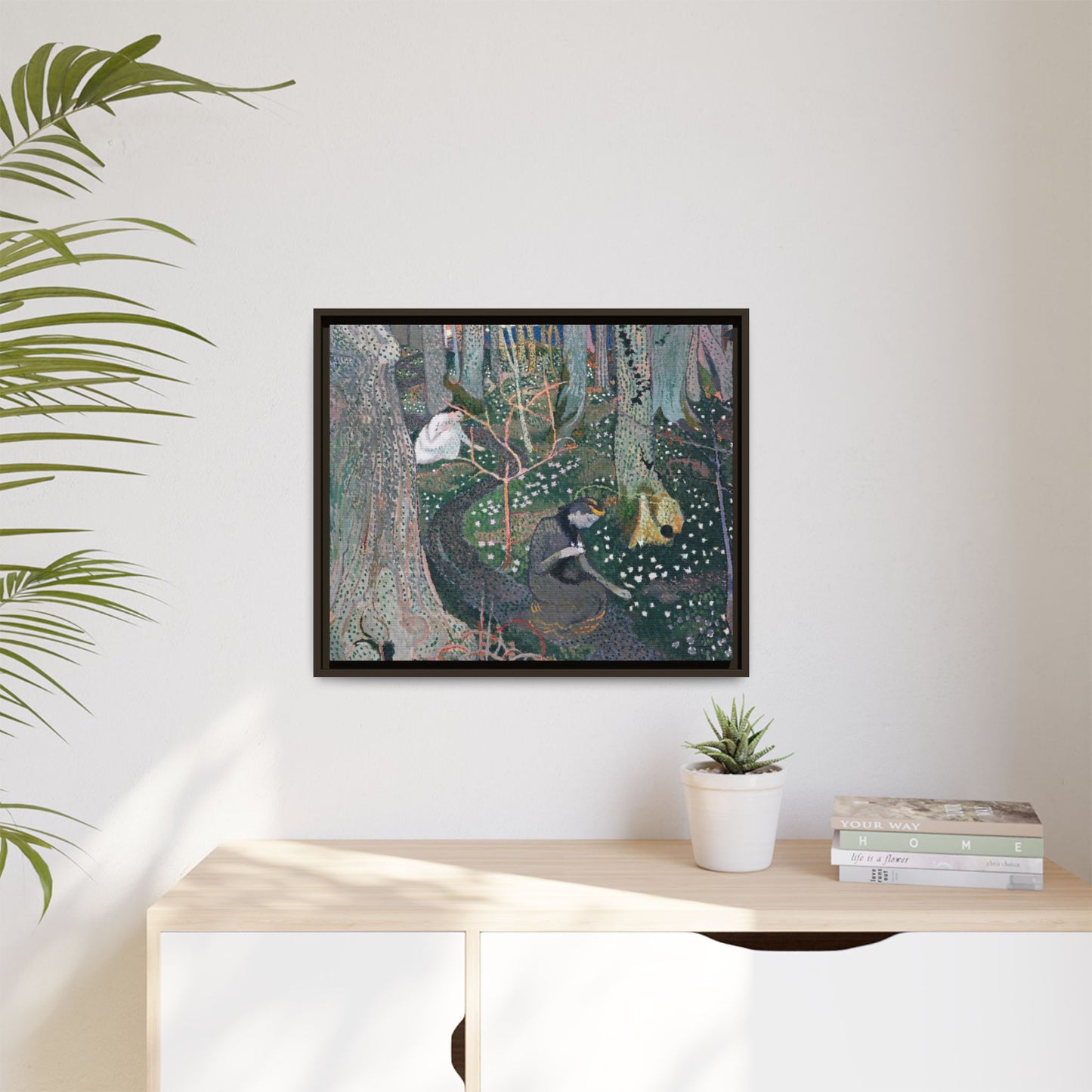 Denis, Maurice - April (1892) - Matte Canvas, Framed