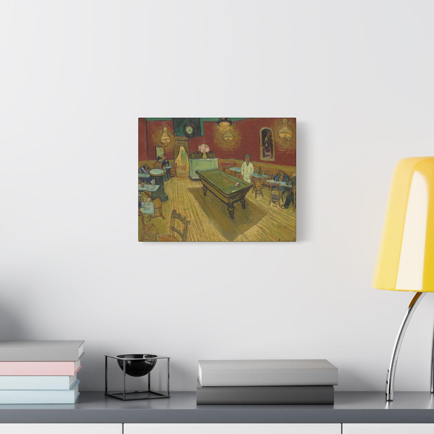 Van Gogh, Vincent - The Night Cafe (1888) - Canvas Block, unframed