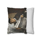 Cézanne, Paul - The Artist’s Father (1866) - Suede Square Pillowcase