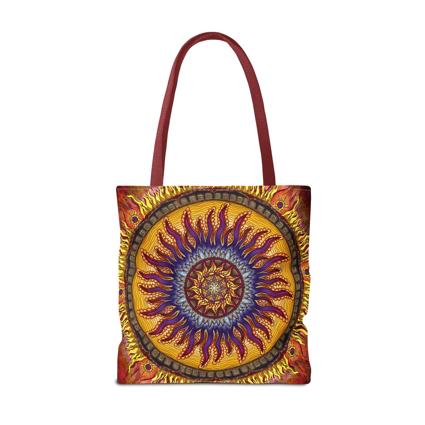 Pacio, Adam - Solar Disc Mandala - Tote Bag