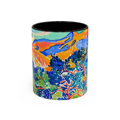Derain, André - Mountains at Collioure (1905) - Colorful Accent Mugs