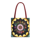 Obsidian Grandmothers Mandala - Tote Bag
