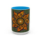 Pacio, Adam - Monarch Butterfly Mandala - Colorful Accent Mugs
