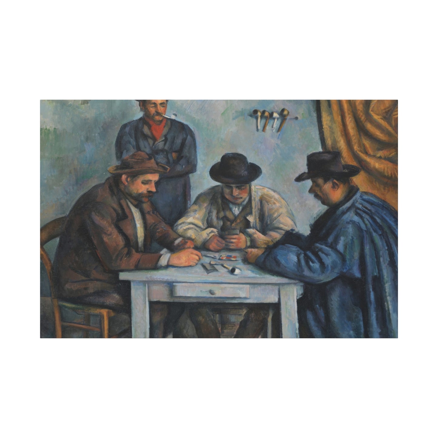 Cézanne, Paul - The Card Players (1892) - Canvas Block, unframed