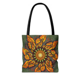 Monarch Butterfly Mandala - Tote Bag