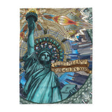 Pacio, Adam - Liberty Mandala - Arctic Fleece Blanket