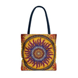 Solar Disc Mandala - Tote Bag