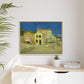 Van Gogh, Vincent - The Yellow House (1888) - Matte Canvas, Framed