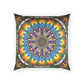 Pacio, Adam - Emerald Arrows Mandala - Poly Velvet Pillow